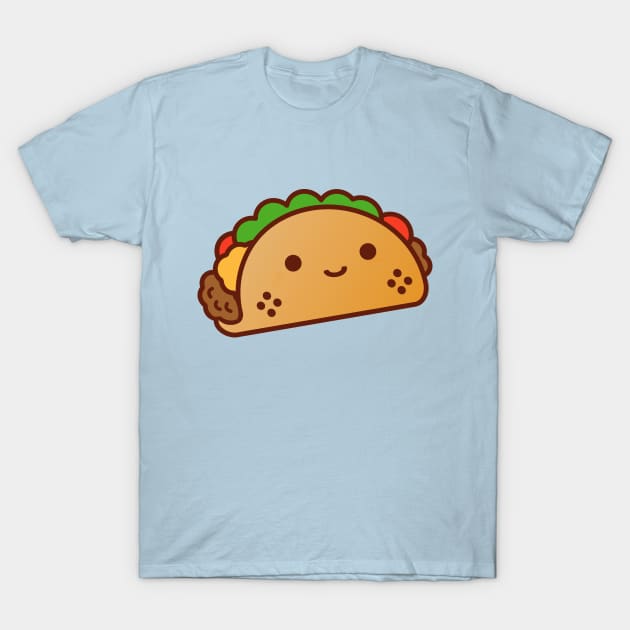 Cute Kawaii Taco T-Shirt by Daytone